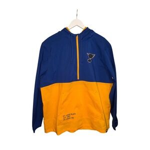 St Louis Blues Fanatics Pullover Jacket Men's XL NHL Hockey